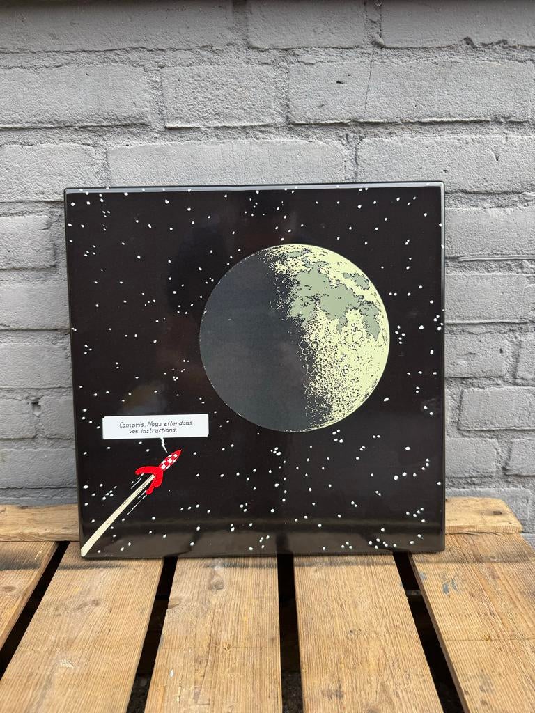 Kuifje emaille reclamebord, ., Ophalen of Verzenden, ., Kuifje