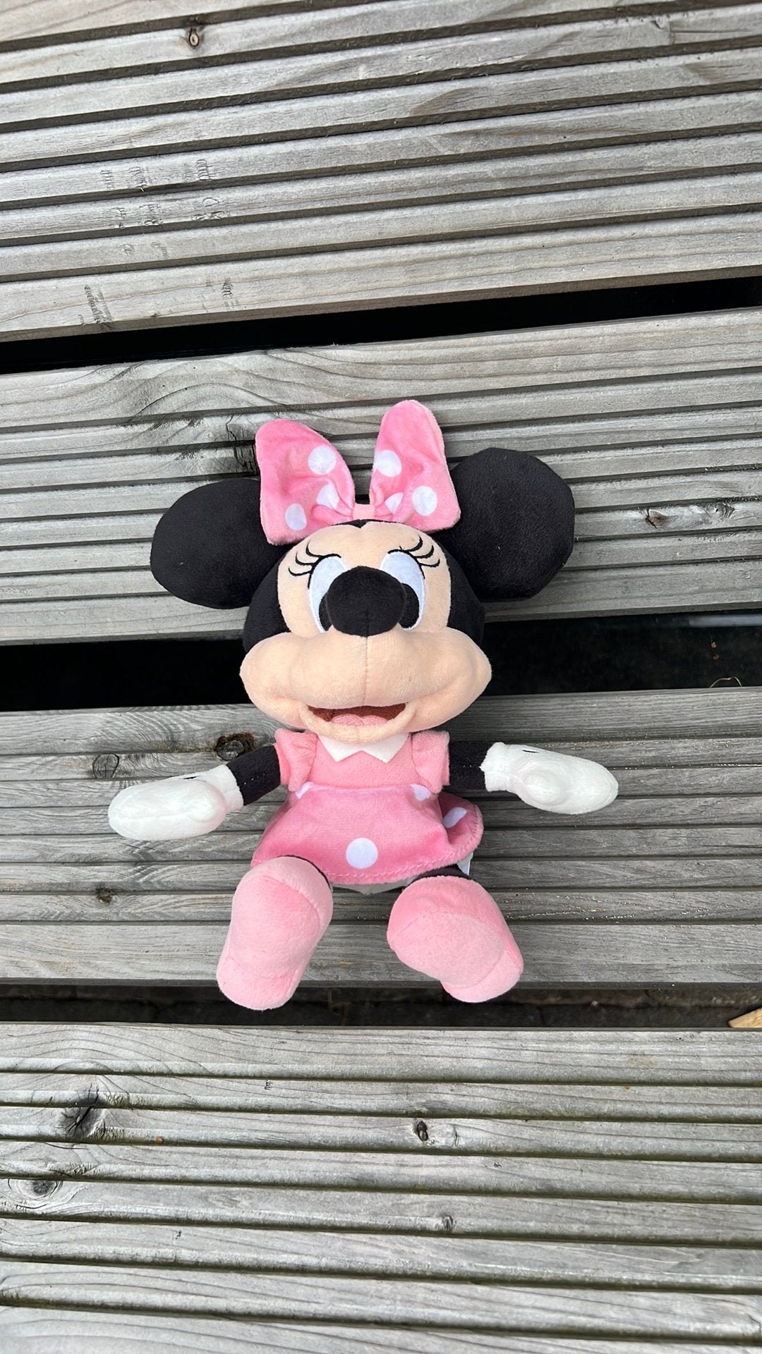 Mini Mouse, Verzamelen, Ophalen of Verzenden, Mickey Mouse, Zo goed als nieuw, Knuffel