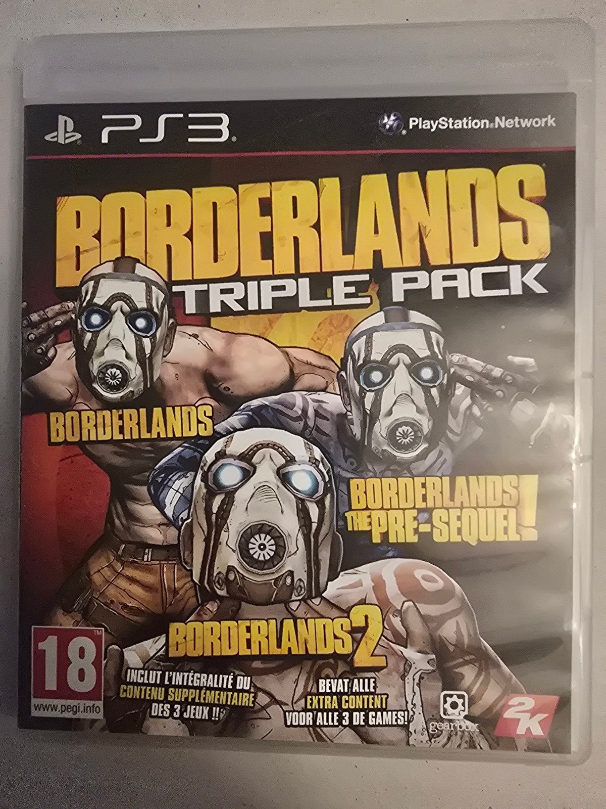 Borderlands Triple Pack PS3 - Actie RPG met 3 games!, Online, Vanaf 18 jaar, Shooter, Ophalen of Verzenden
