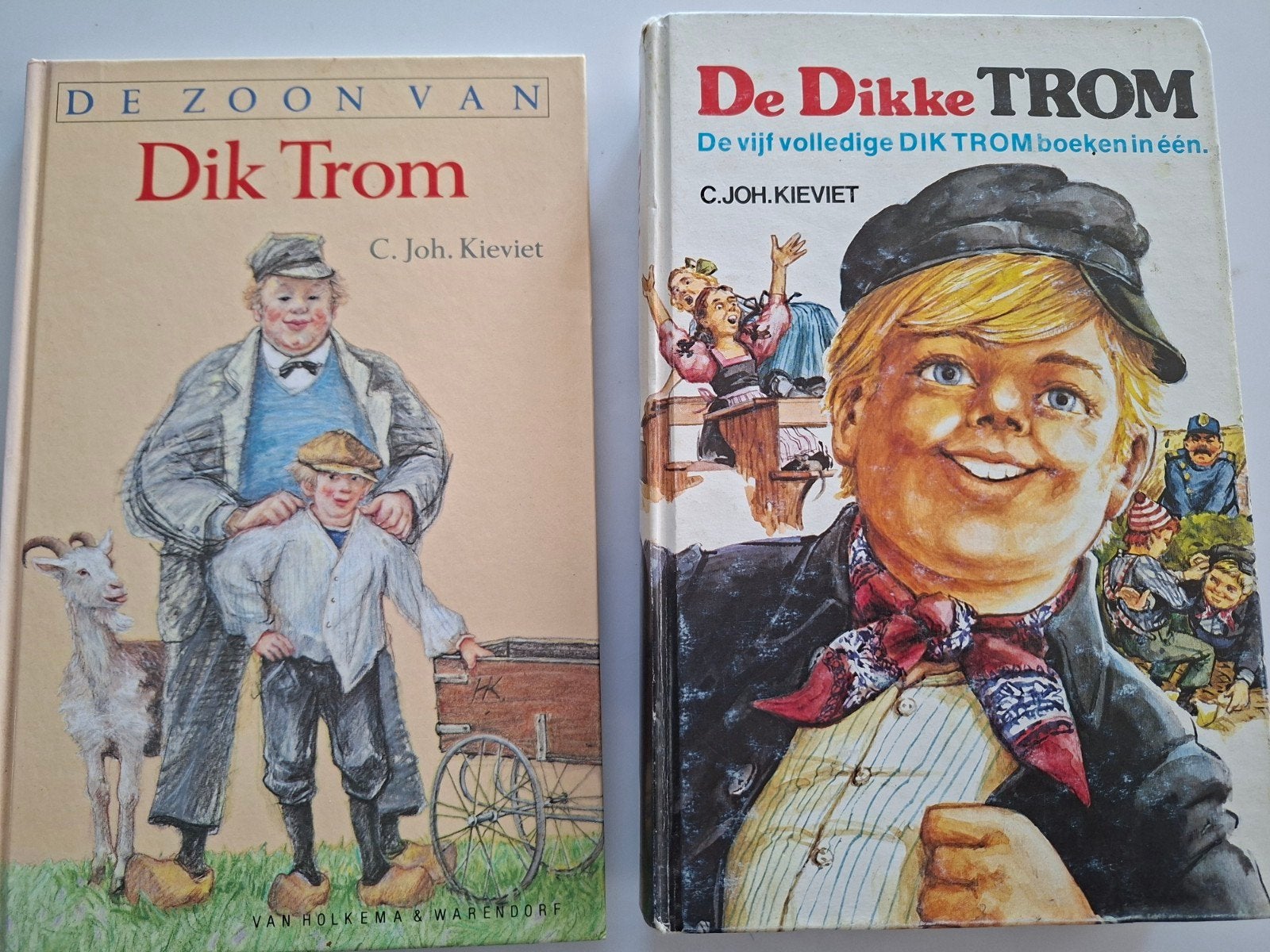 2 historische kinderboeken DIK TROM, totaalprijs 12 euro, Ophalen of Verzenden, Fictie algemeen