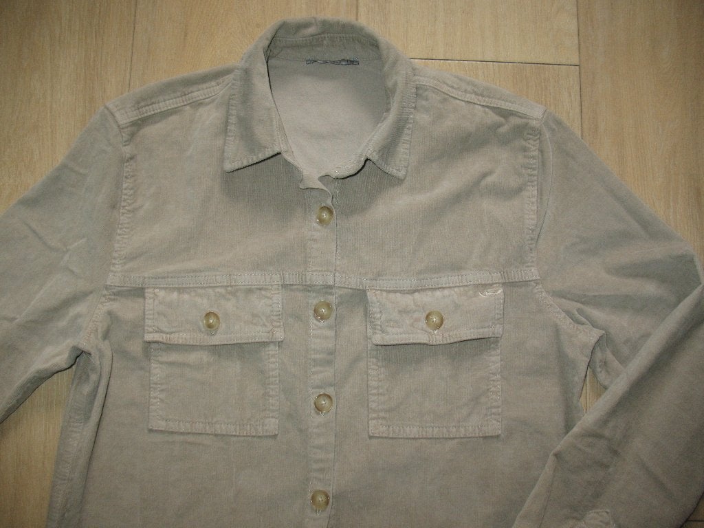 LTB Beige Corduroy Overhemd Blouse met Borstzakken, Beige, Nieuw, Ophalen of Verzenden, LTB