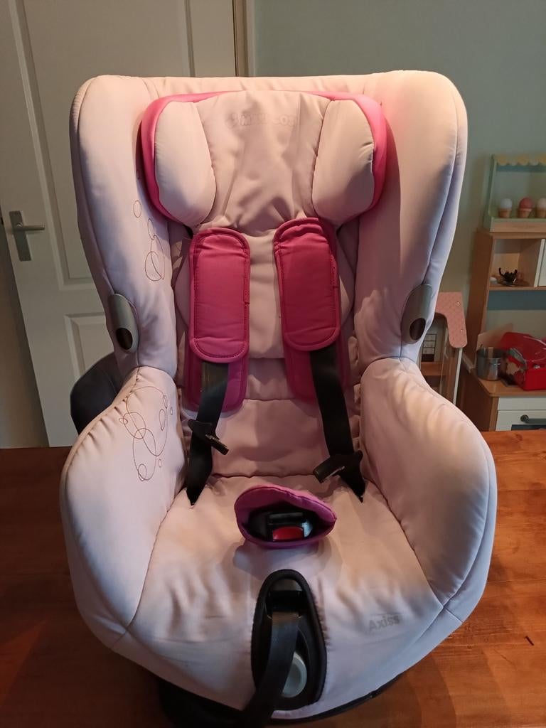 Maxi-Cosi Axiss autostoel roze - draaibaar, Ophalen, 9 t/m 18 kg, Verstelbare rugleuning, Maxi-Cosi