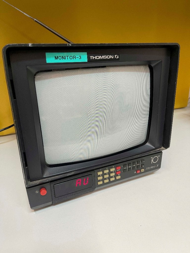 THOMSON TF 25 03 Vintage Monitor uit jaren 1985, Overige merken, N, Overige soorten, THOMSON