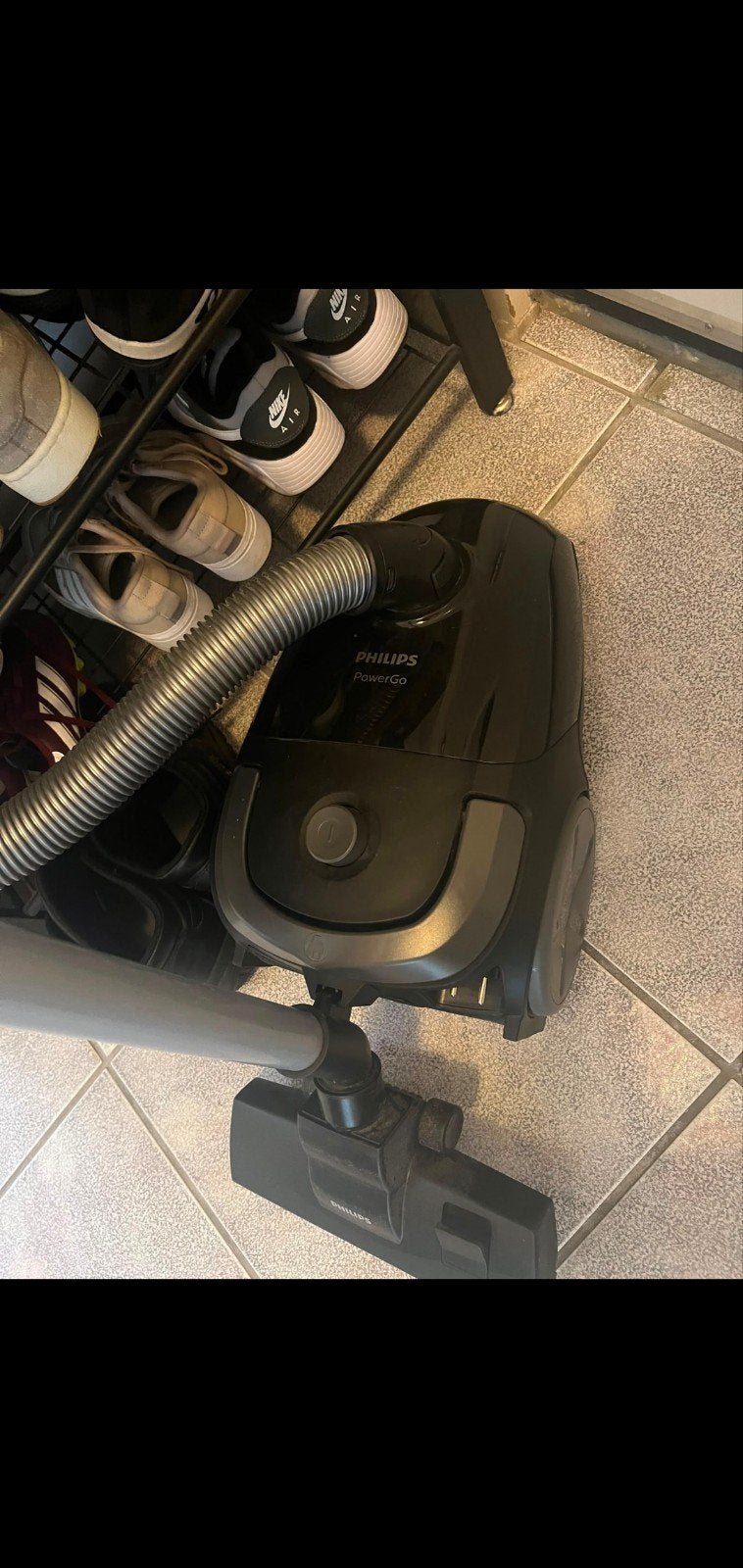 Philips PowerGo Sledestofzuiger - Compact en Krachtig, Stofzak, Gebruikt, Philips, Ophalen of Verzenden