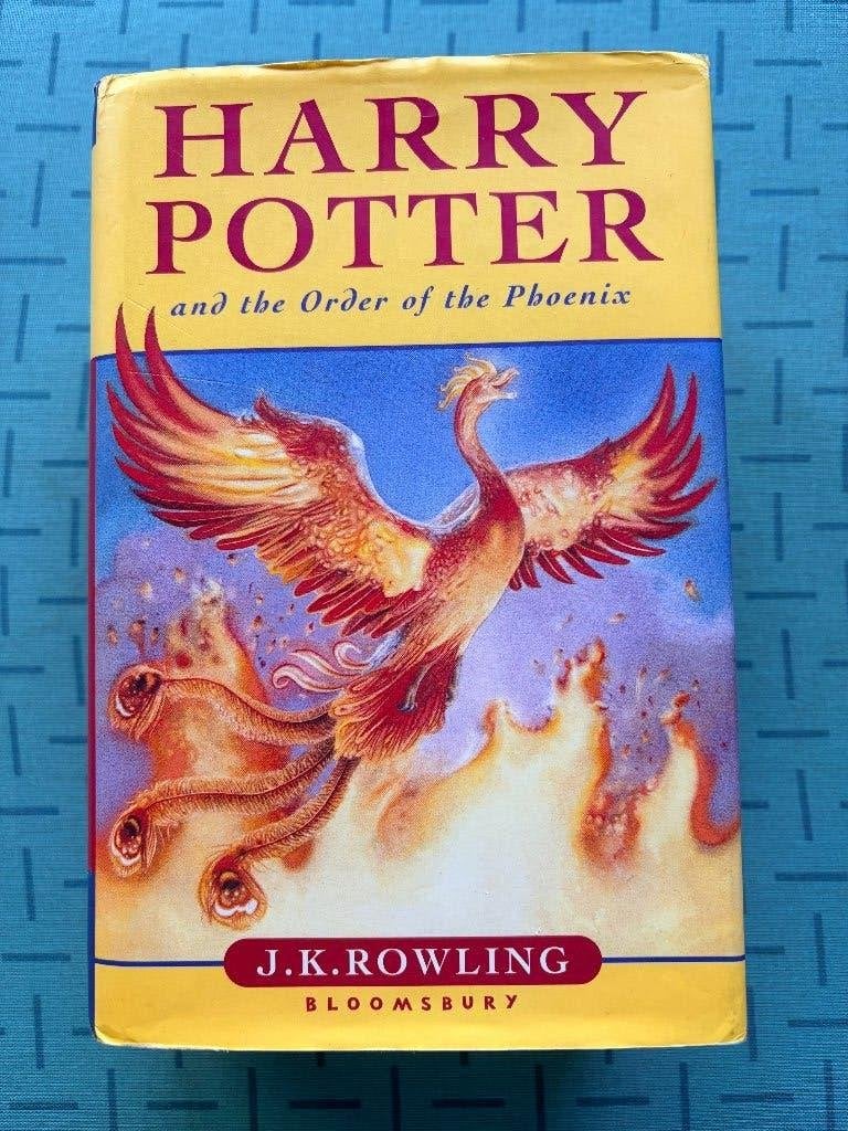 Harry Potter and the order of the phoenix - Hardcover, Verzamelen, Ophalen of Verzenden, Zo goed als nieuw, Boek of Poster