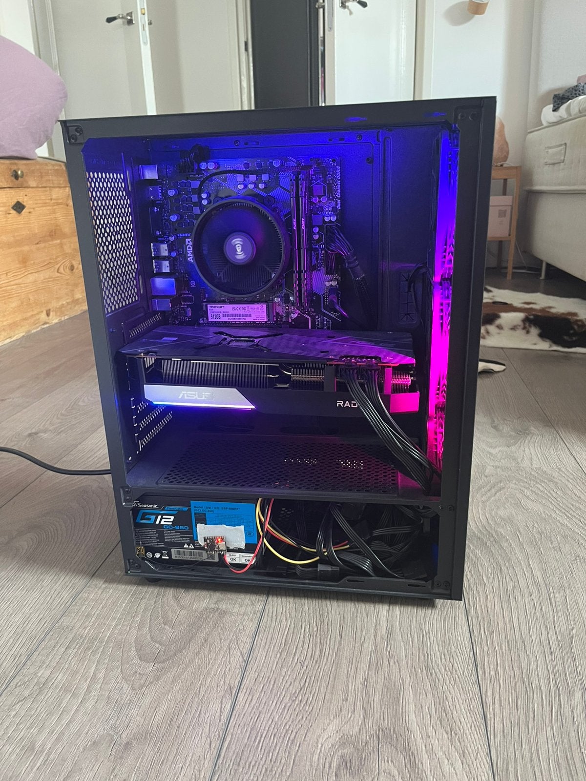 Gaming pc rx6750 xt, Ophalen, Gebruikt, Gaming, HDD