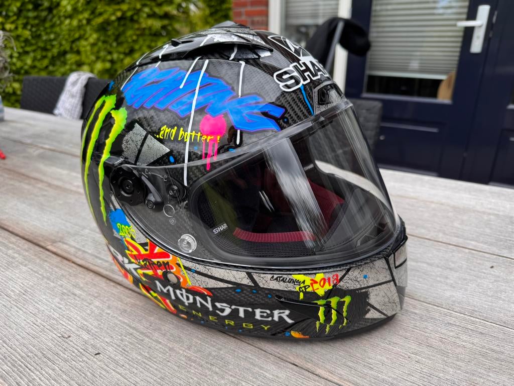 Shark Race R Pro helm M, Motoren, Ophalen, Tweedehands, Integraalhelm, Shark