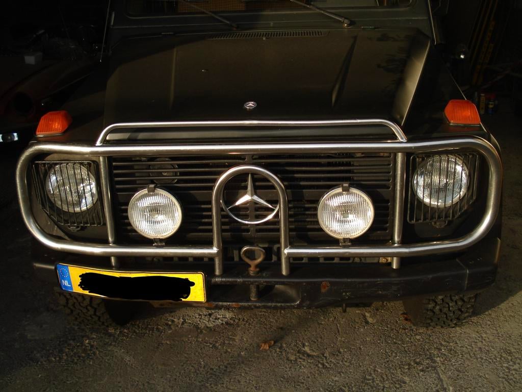 Bullbar Mercedes G Klasse W460 met 2 Hella Verstralers, Ophalen, Gebruikt, Mercedes-Benz