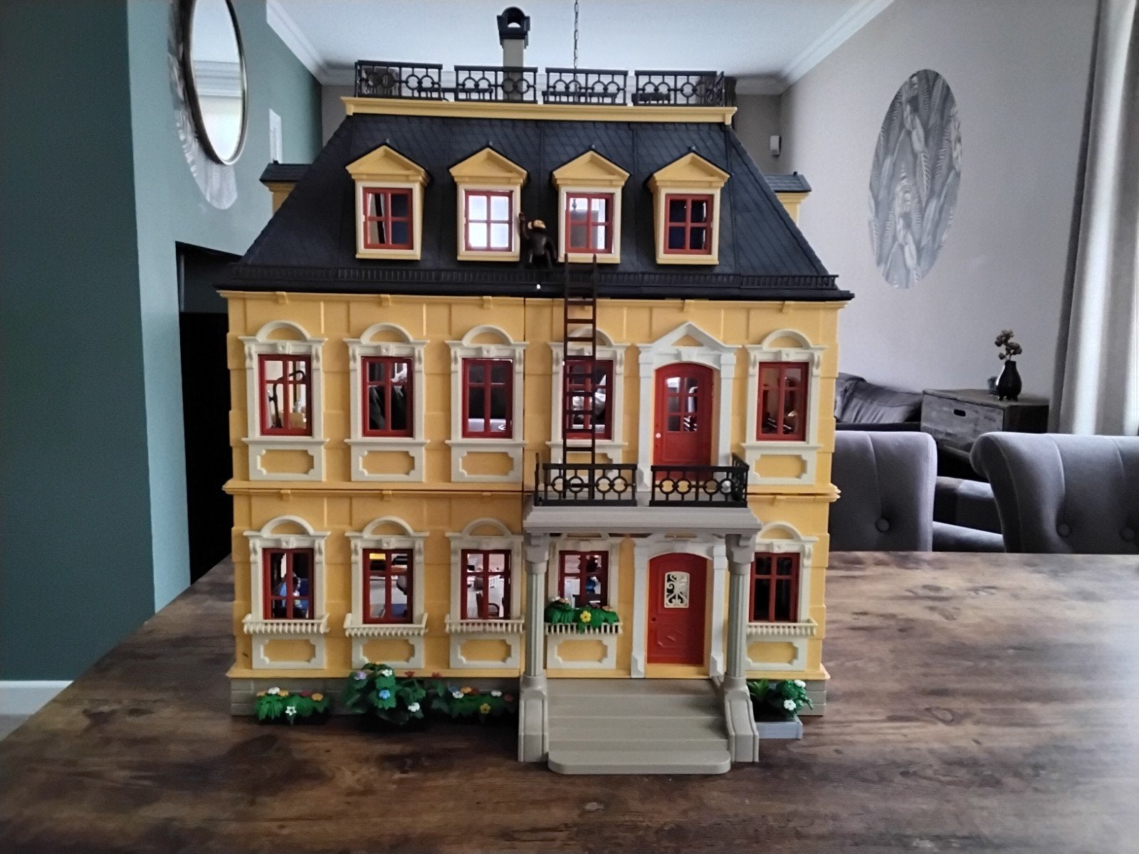 Playmobil herenhuis, Ophalen of Verzenden, Zo goed als nieuw, Gebouw
