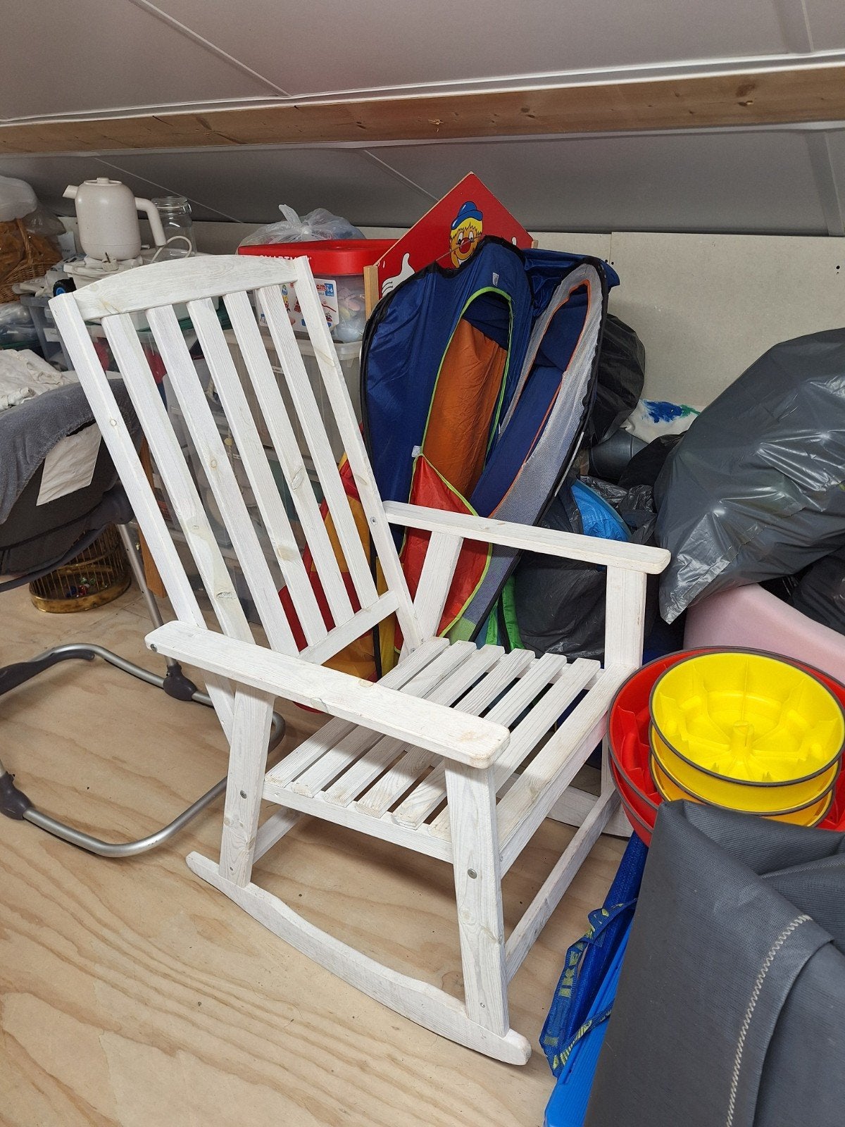 schommelstoel GRATIS, Doe-het-zelf en Verbouw, Ophalen, Rolsteiger of Kamersteiger, Minder dan 2 meter