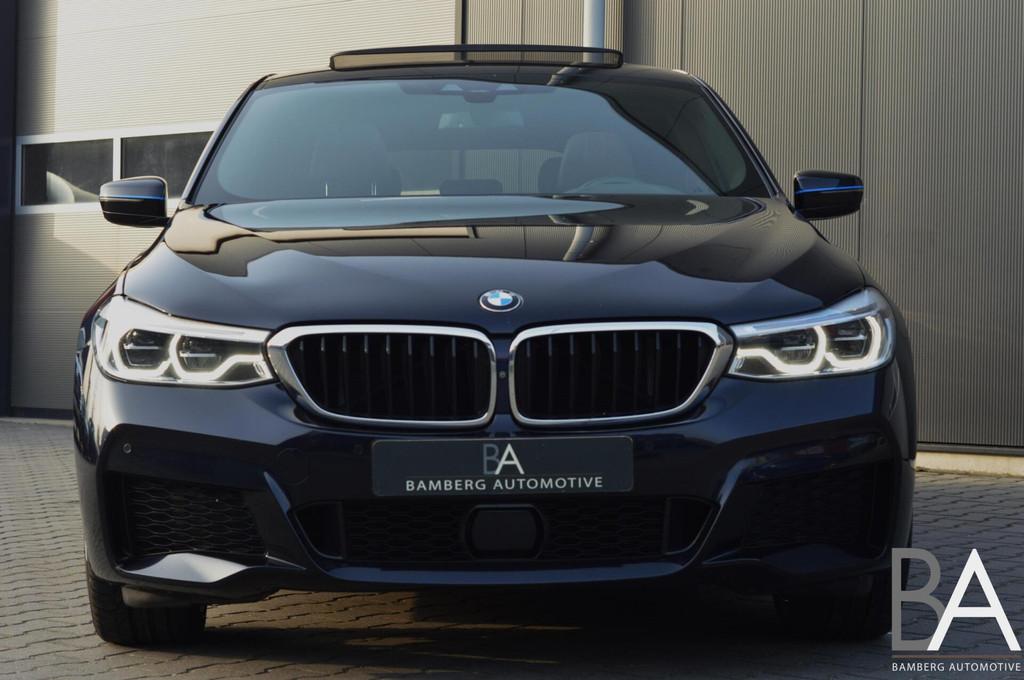 BMW 640i GT xDrive |luchtvering |H/K|pano|360|stoelvent|led, Gebruikt, Euro 6, Met garantie (alle), Leder