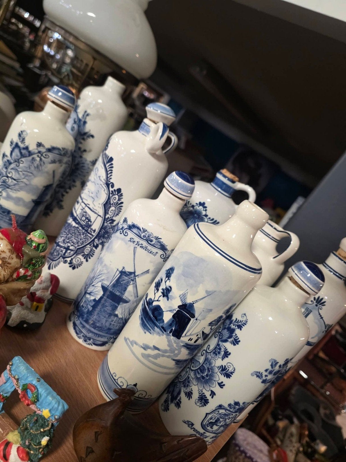 Delfts Blauwe Jeneverkruiken - Diverse Ontwerpen, Ophalen of Verzenden