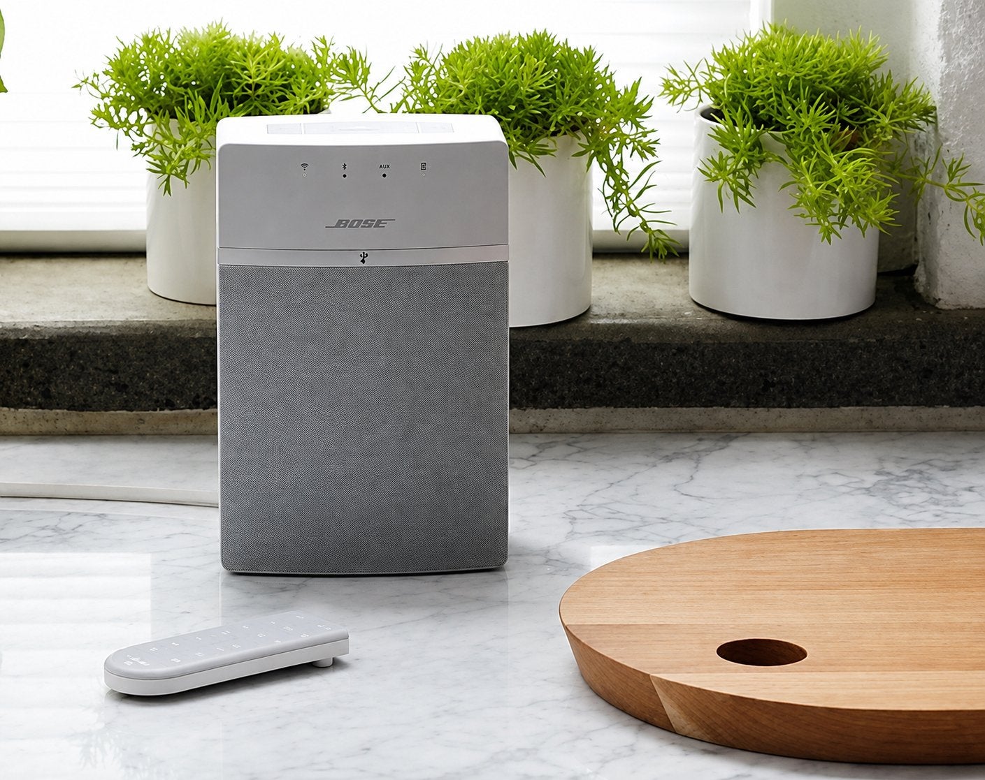 Bose SoundTouch 10 draadloze speaker met afstandsbediening, Ophalen of Verzenden, Zo goed als nieuw, Bose, Minder dan 60 watt