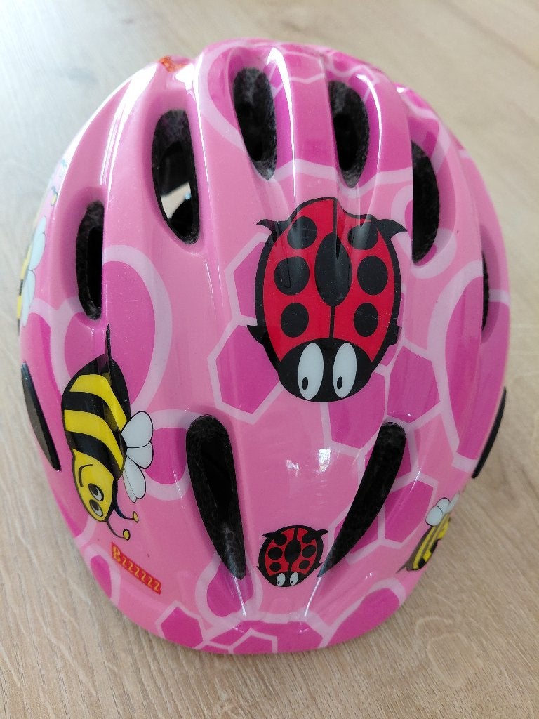 ANWB kinderfietshelm 48-52cm, Fietsen en Brommers, Fietsaccessoires | Fietshelmen, S, Gebruikt, Meisje, Ophalen of Verzenden