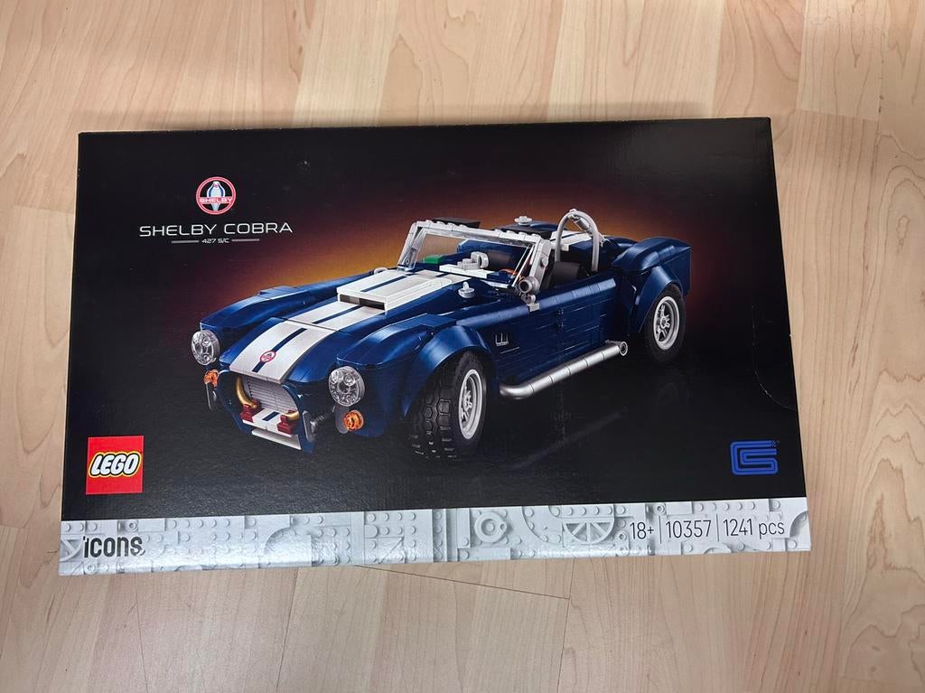 LEGO Icons #10357 Shelby Cobra 427 S/C, Compleet, Lego, Ophalen of Verzenden, Zo goed als nieuw