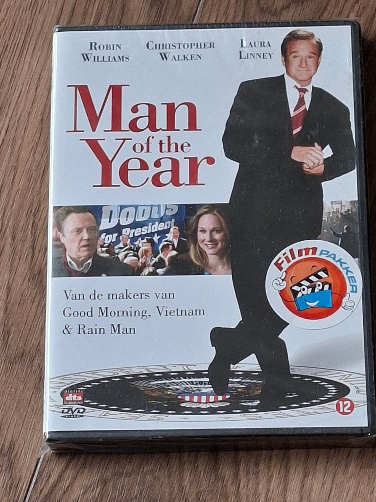 man of the year , robin williams , geseald, Vanaf 12 jaar, Ophalen of Verzenden, Nieuw in verpakking, Actiekomedie