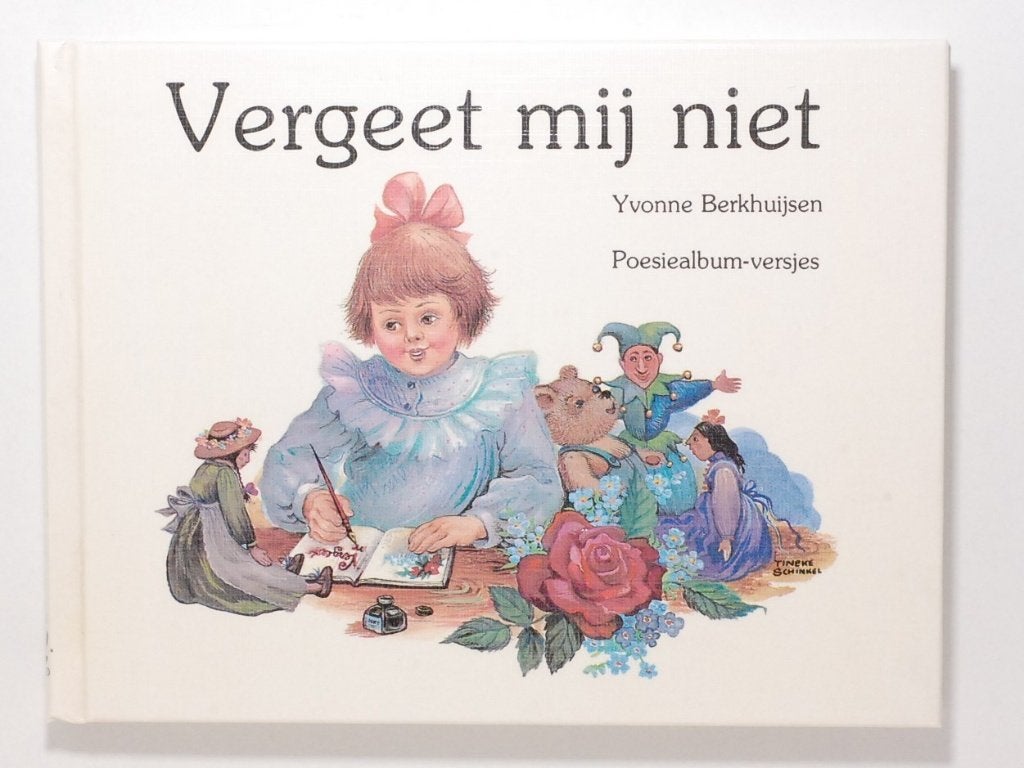 Vergeet mij niet - Verzameling poëziealbum versjes 1980, Verzenden, Zo goed als nieuw, Yvonne Berkhuijsen, Tineke Schinkel