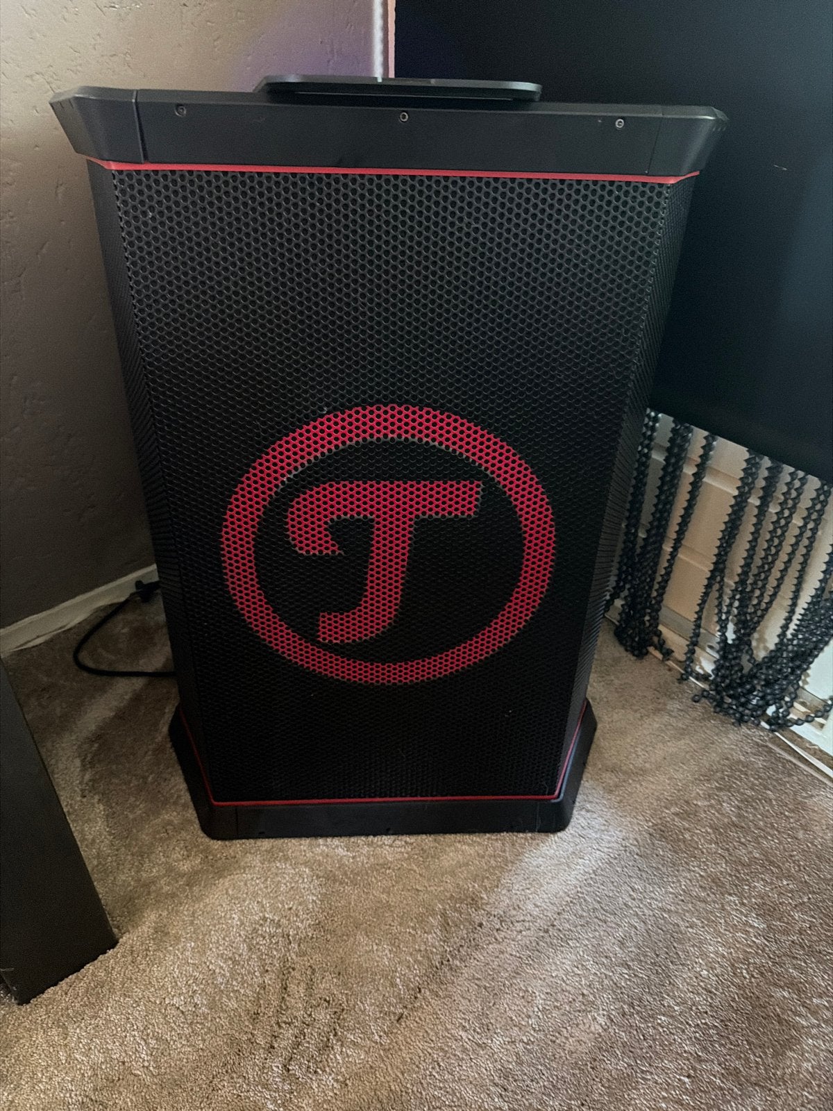Teufel Rockster Party Speaker - Krachtig Geluid voor Elk Fee, Gebruikt, Party speaker, Ophalen of Verzenden, AUX-ingang