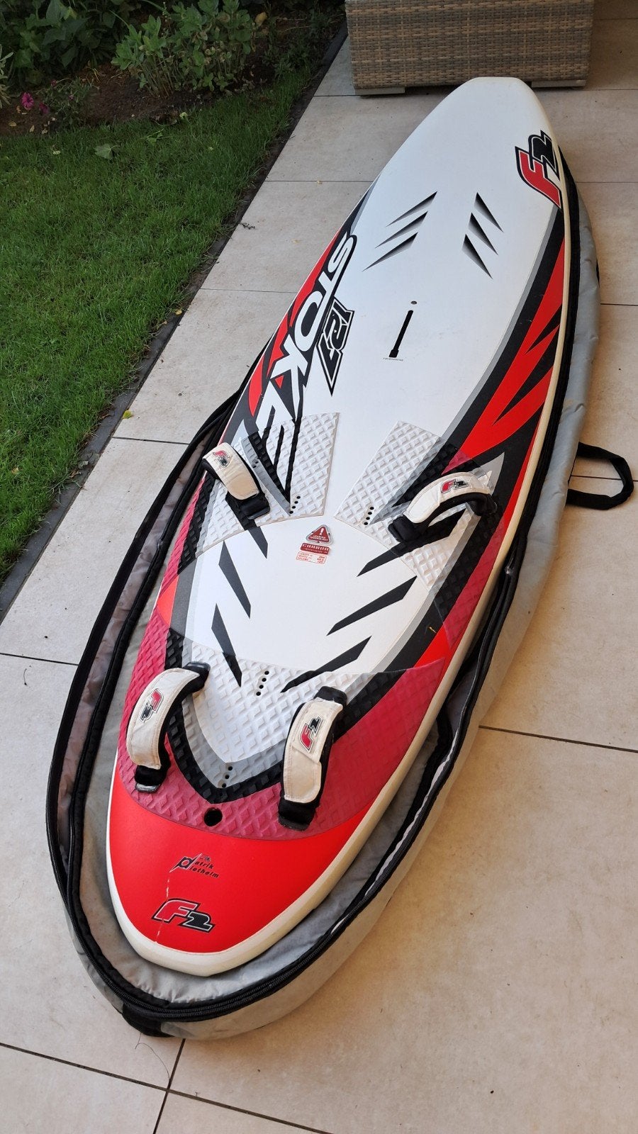 F2 Stoke 127liter, Ophalen, Plank