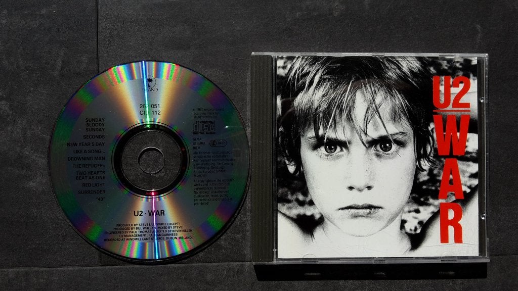 CD - U2 - War - Pop Album 1985, Ophalen of Verzenden, Zo goed als nieuw