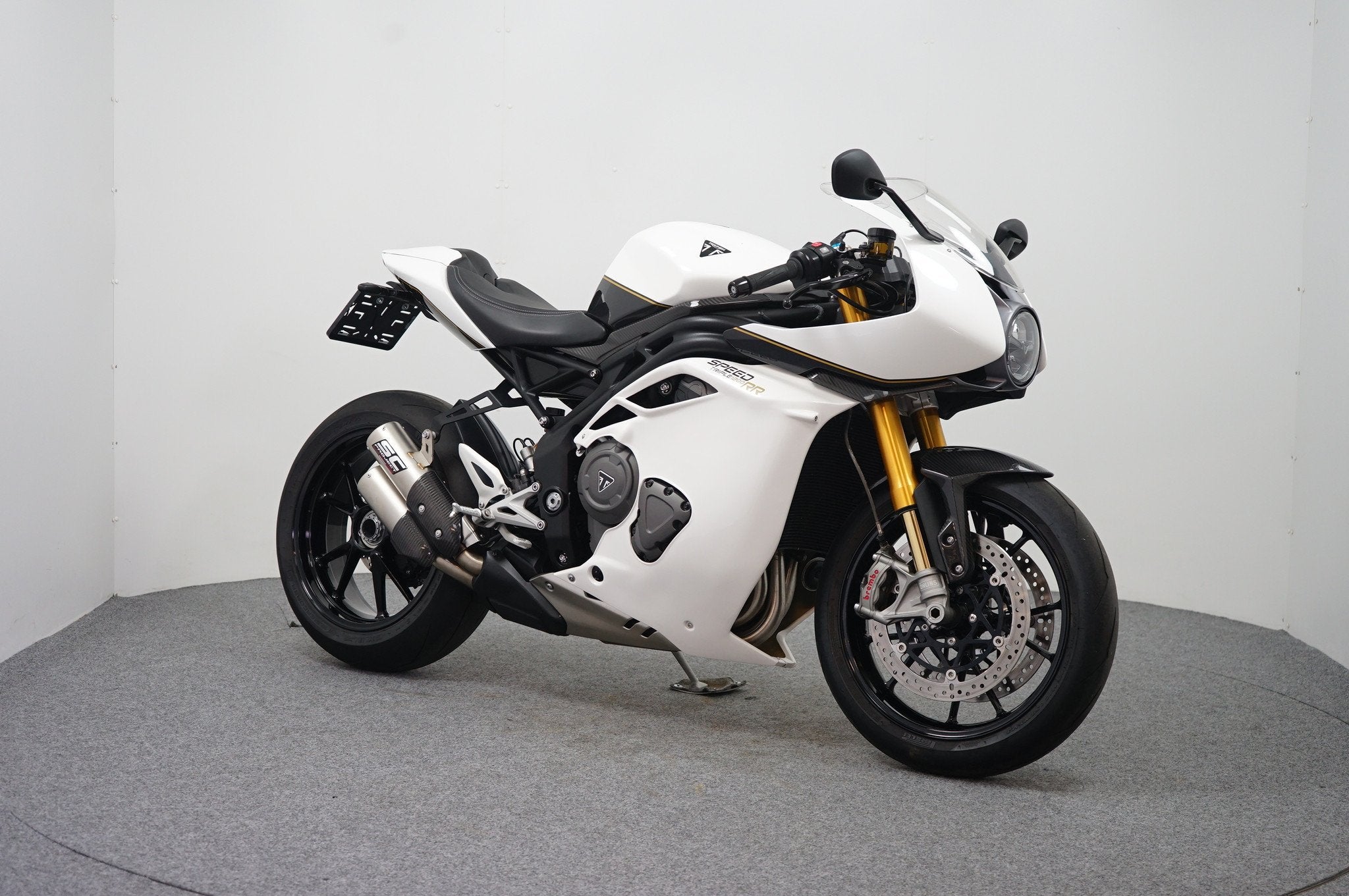Triumph SPEED TRIPLE RR 1200 FULL FAIRING (bj 2023), 1160 cc, Bedrijf, Super Sport, Meer dan 35 kW