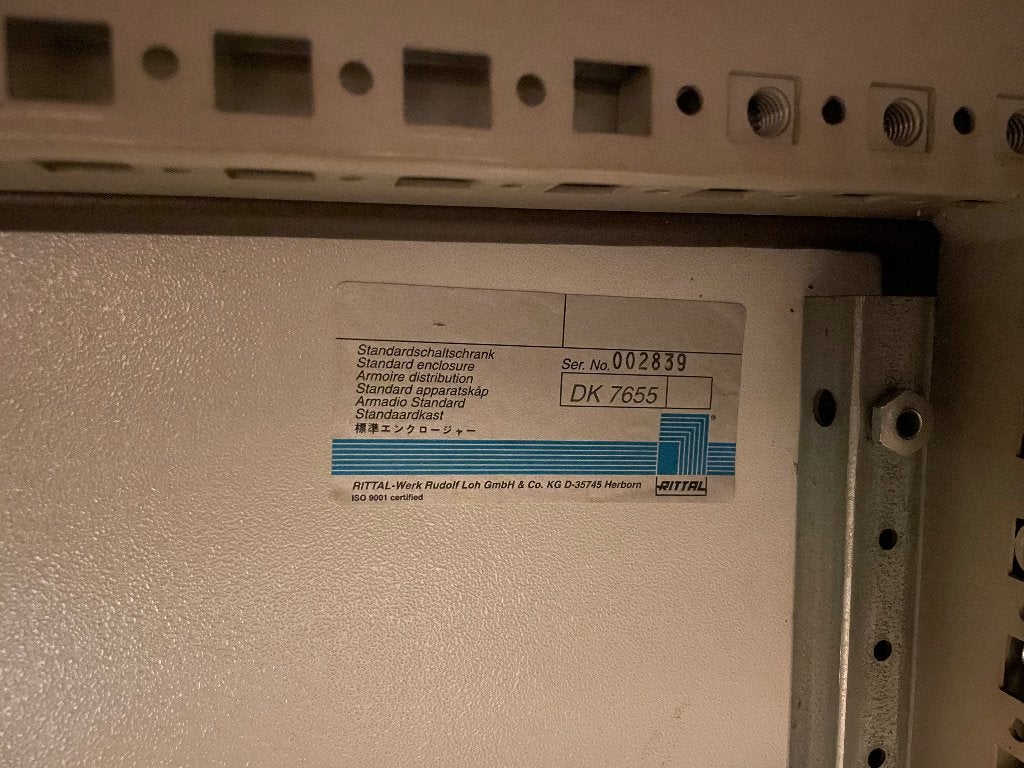 Rittal DK 7655 19-inch Server / Network Cabinet, Computers en Software, Ophalen, Gebruikt