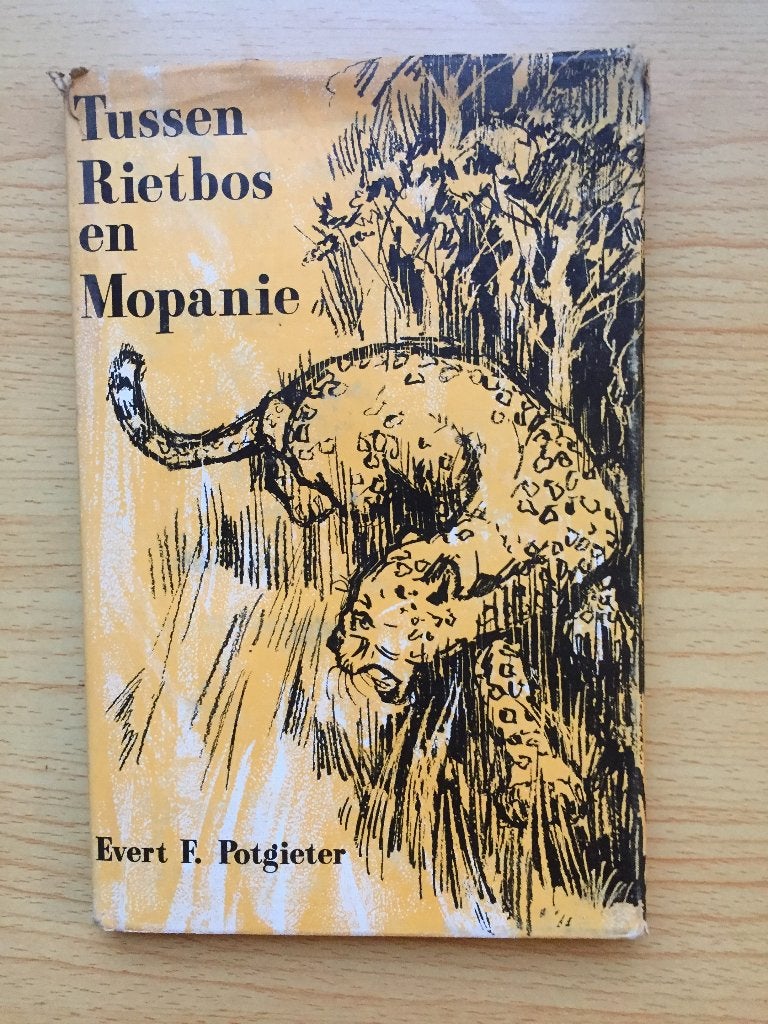 Evert F. Potgieter, Tussen Rietbos en Mopanie, Ophalen of Verzenden, Gelezen, Evert F. Potgieter