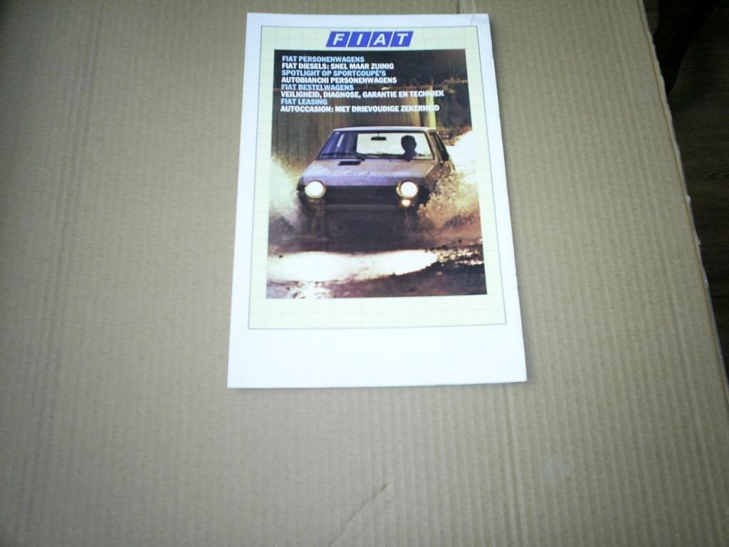 Fiat Alle Modellen o.a. 127 Sport / X 1/9 5 speed / 131, Verzenden, Zo goed als nieuw, Overige merken