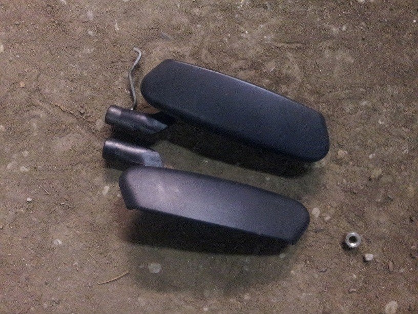 Set buitenste deurhendels Punto 2001, Ophalen of Verzenden