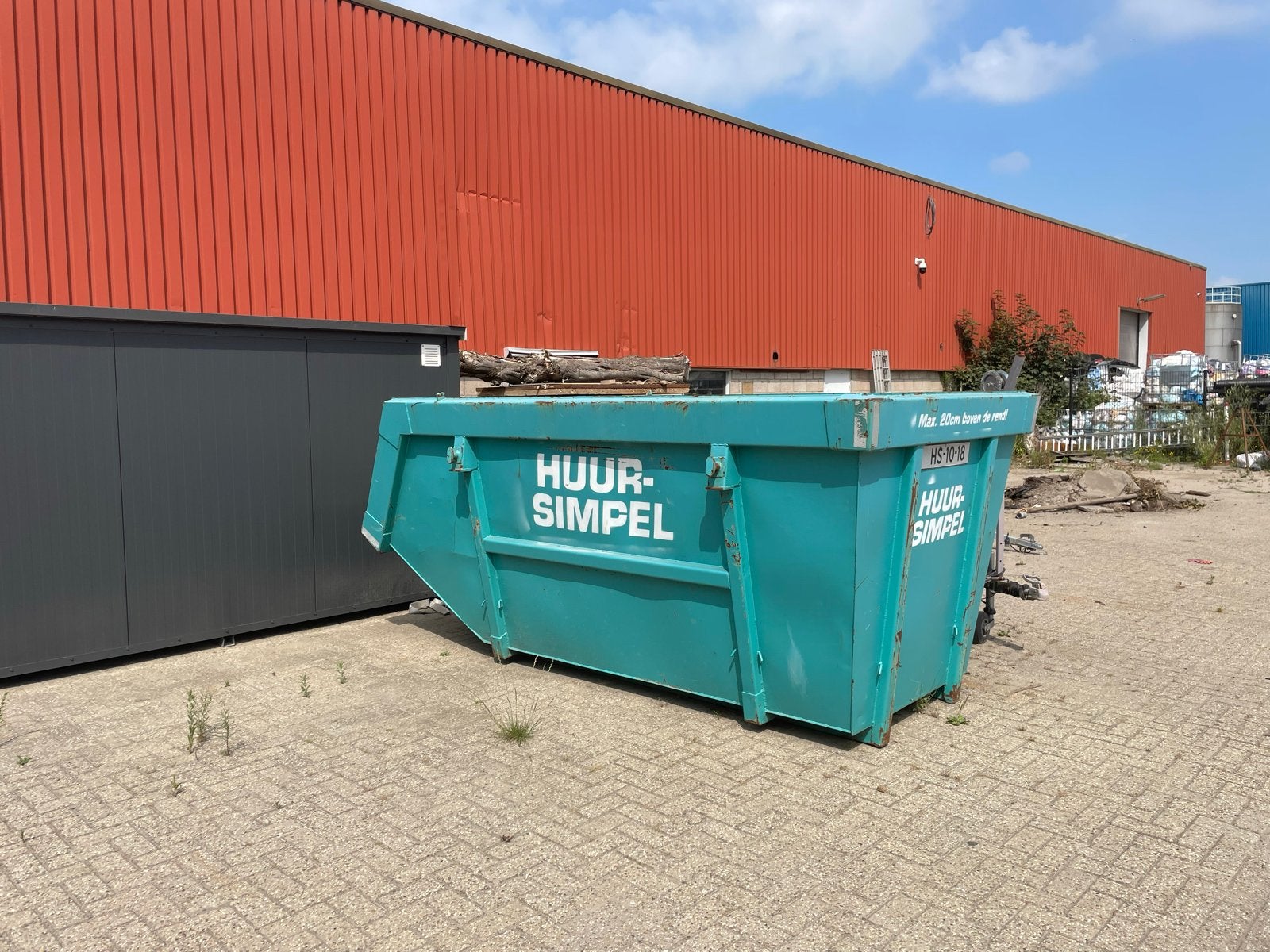 Jong gebruikte 9m3 portaal containers - z.g.a.n., Ophalen of Verzenden
