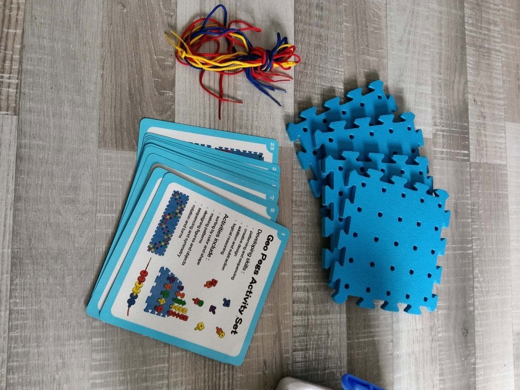 Geo Pads activity set / educatief speelgoed, Kinderen en Baby's, Ophalen of Verzenden, Zo goed als nieuw, Knutselen