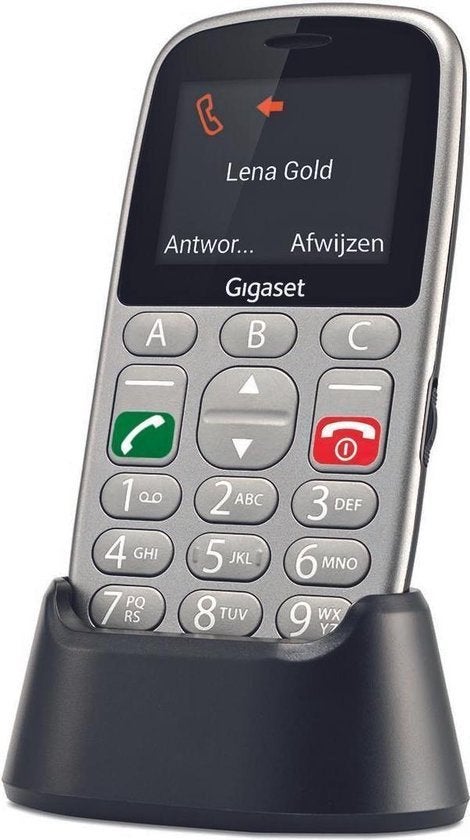 Mobiele seniorentelefoon met grote toetsen en SOS-functie, Ophalen of Verzenden, Zo goed als nieuw, 1 handset