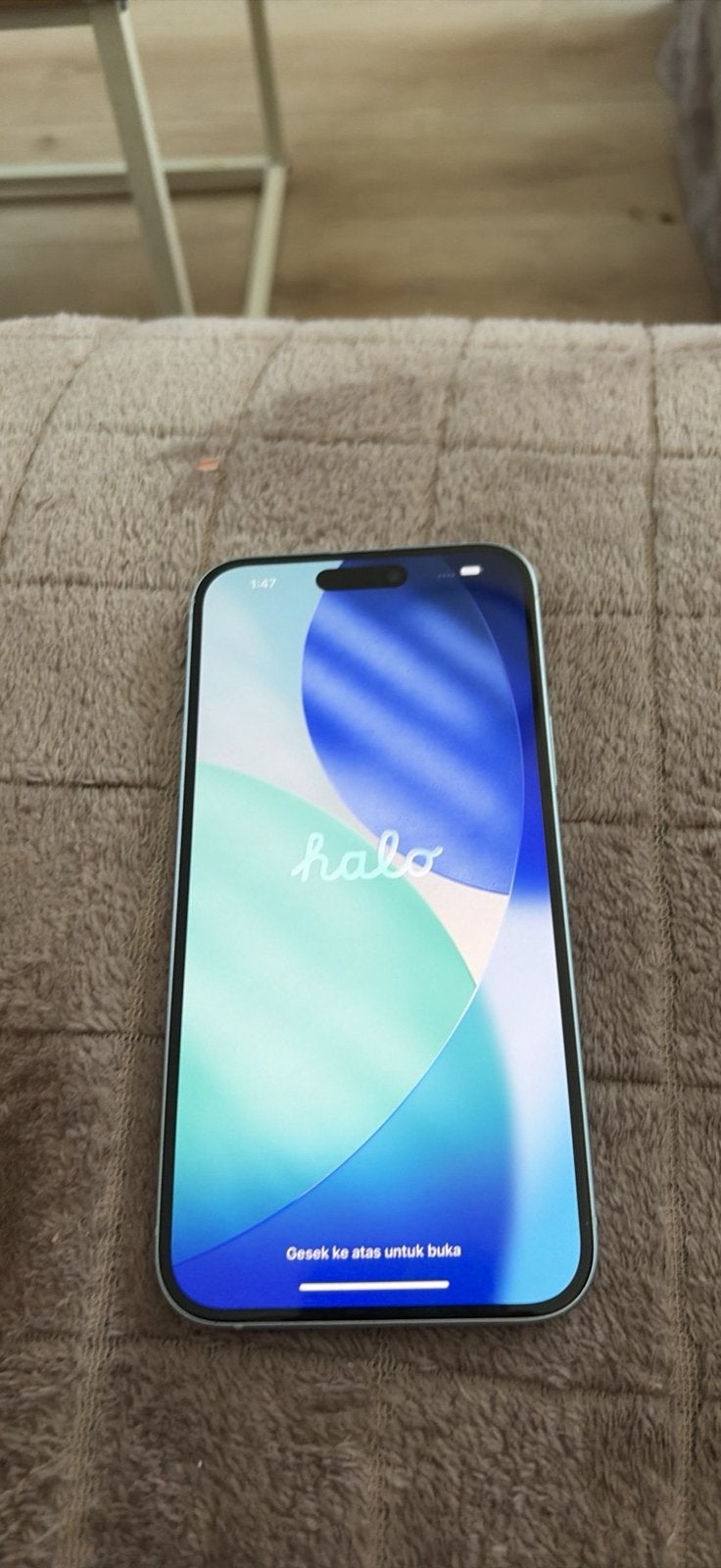 iPhone 15 plus, Telecommunicatie, Mobiele telefoons | Apple iPhone, Ophalen, 128 GB, Blauw, Zo goed als nieuw