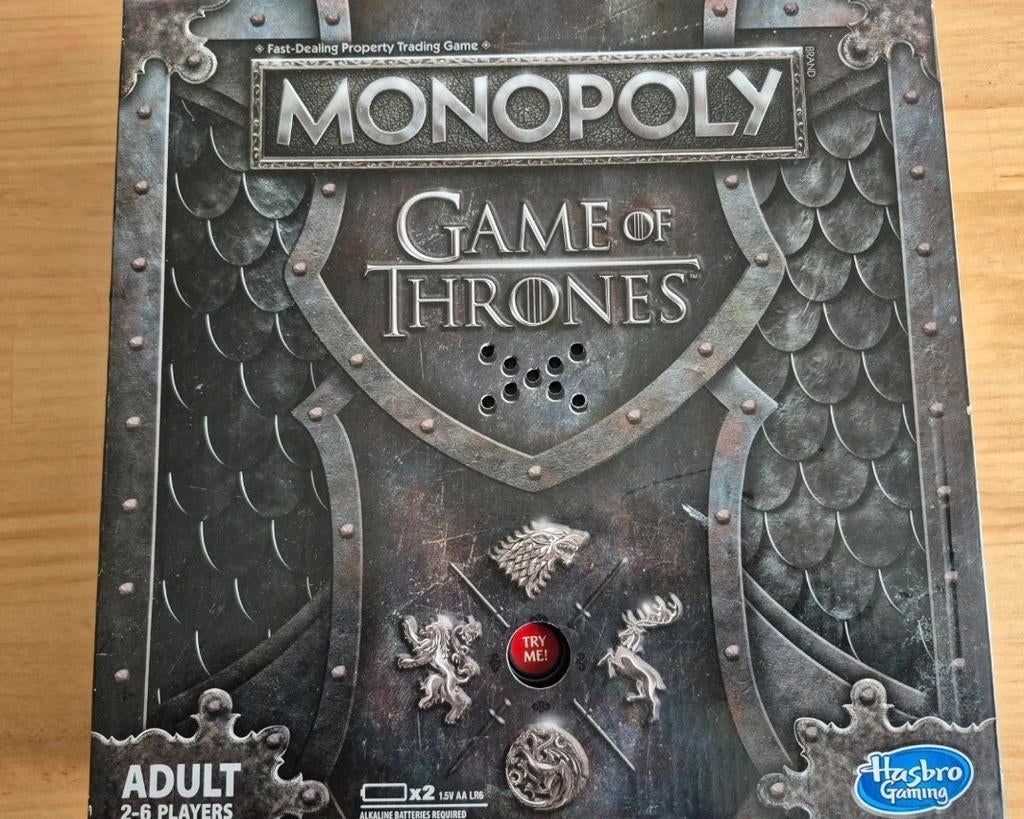 Nieuw Game of Thrones Monopoly Bordspel - Alleen Ophalen, Vijf spelers of meer, Ophalen, Nieuw, Hasbro
