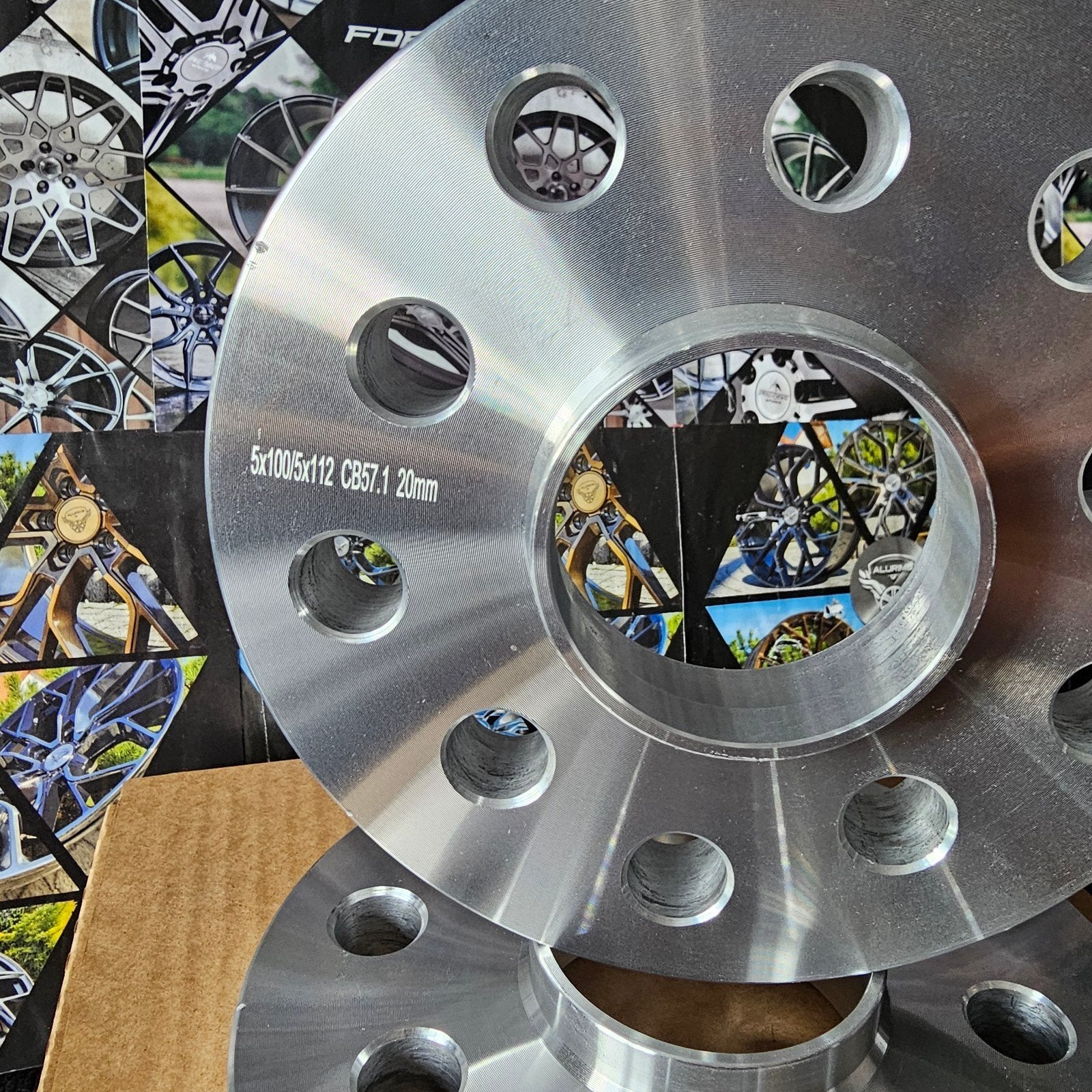 Spoorverbreders vw Audi skoda 5x112 57,1 20mm, Ophalen of Verzenden