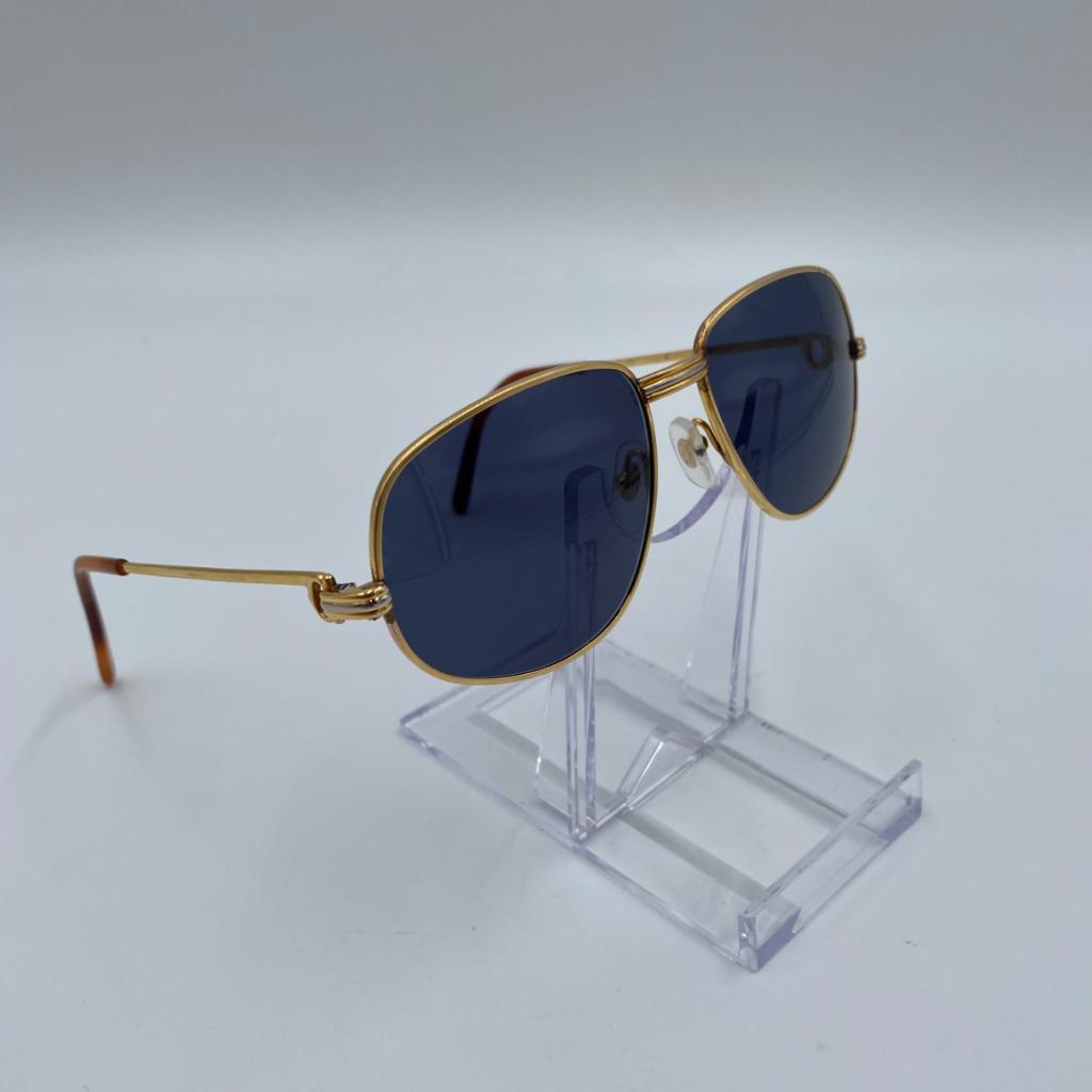 Cartier C Decor Paris 1986 vintage 23K zonnebril Nette staat, Ruilrijk, Zo goed als nieuw, Info@ruilrijk.nl, Neerstraat 60, 6041 KD Roermond