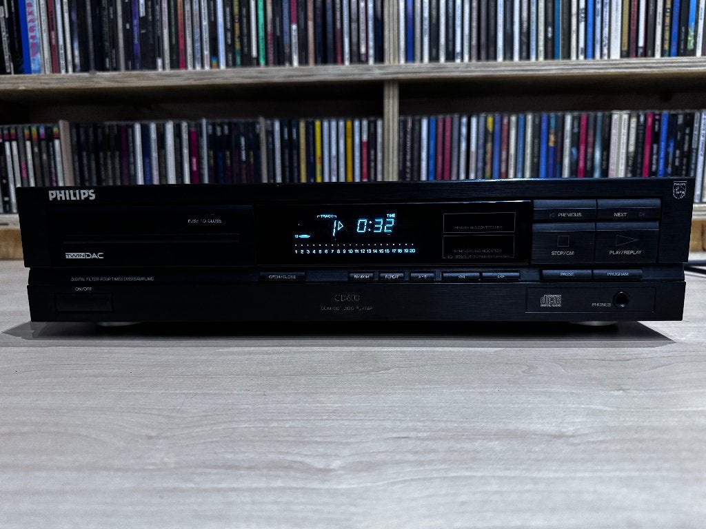 ✅ Philips CD600 Compact Disc Player, Audio, Tv en Foto, Cd-spelers, Ophalen of Verzenden, Refurbished, Philips