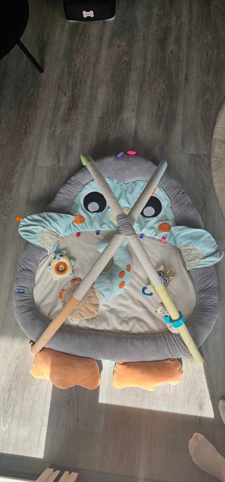 Tiny Love Speelkleed met Babygym - Uil design, Ophalen, Zo goed als nieuw, Speelkleed, Met geluid