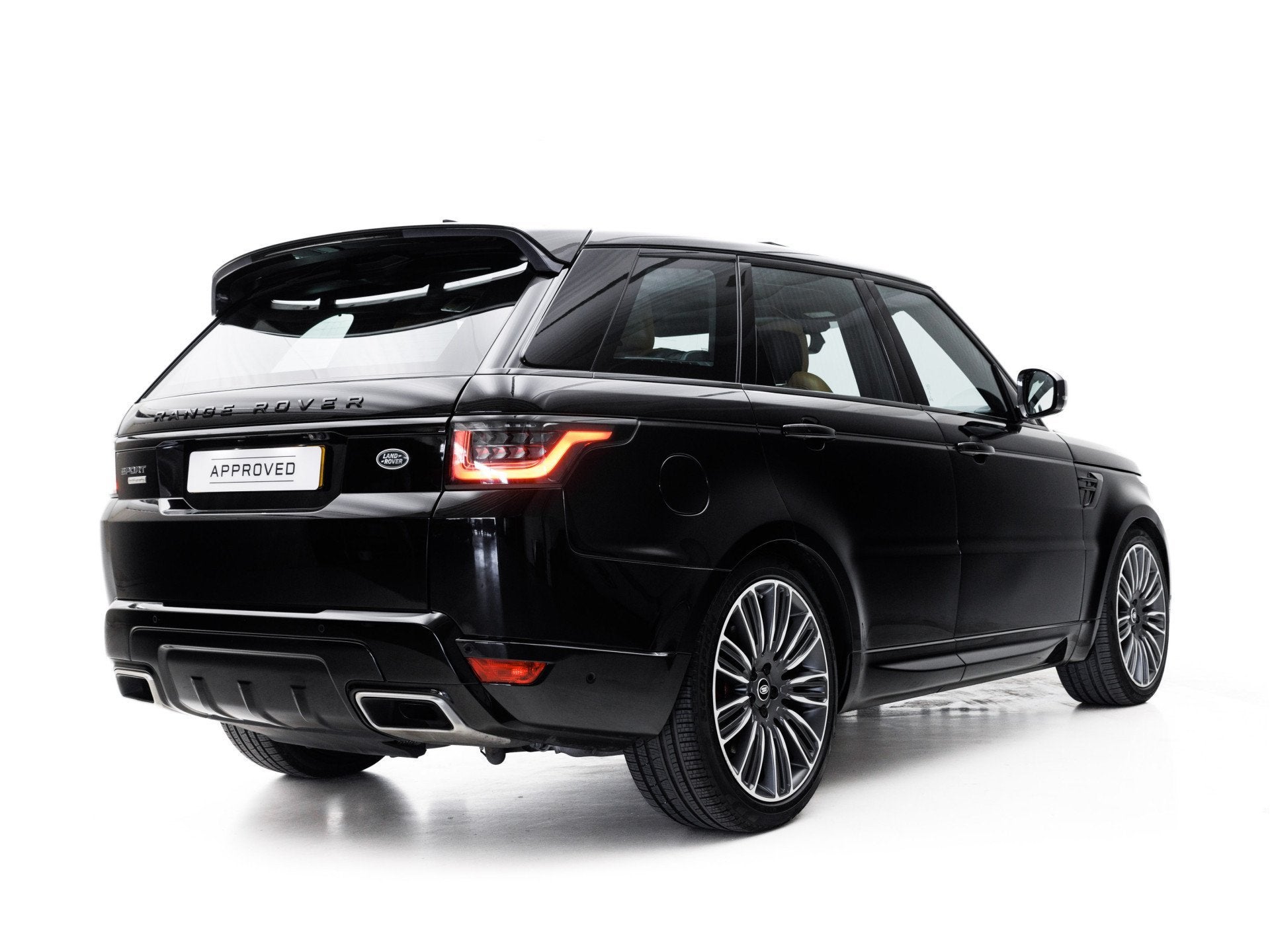 Land Rover Range Rover Sport 5.0 V8 SC Autobiography, 12 maanden, Gebruikt, Zwart, Bedrijf