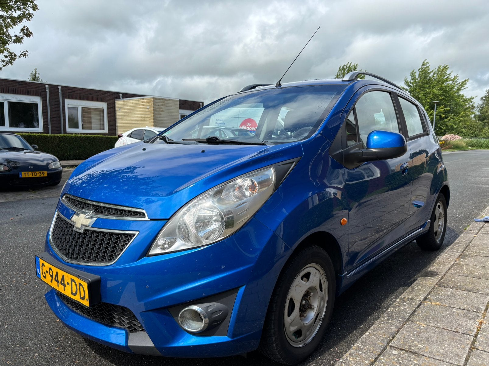 Chevrolet Spark 1.2 2011 Blauw, Voorwielaandrijving, 4 cilinders, Blauw, Particulier