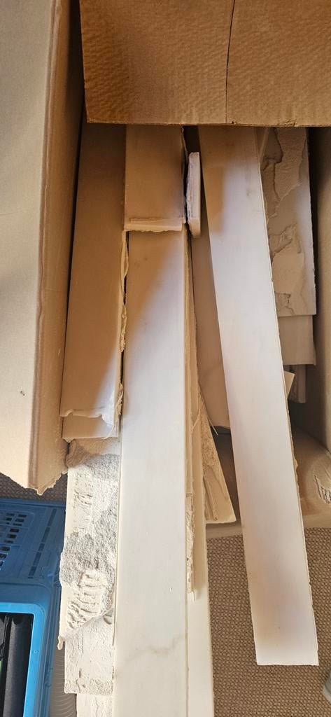 Natuurstenen strips / plinten in doos, Ophalen, Overige materialen, 30 cm of meer, 50 tot 150 cm