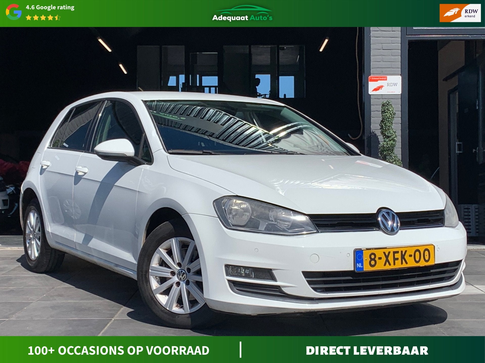 Volkswagen Golf 1.6TDI Trendline|DSG|PDC|Cruise|NAP|Trekhaak, Stof, Gebruikt, 4 cilinders, Met garantie (alle)