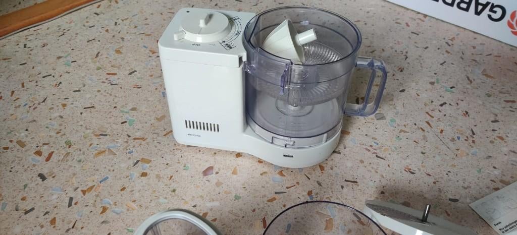 Braun keukenmachine multipractic 4262 model, Ophalen of Verzenden, Zo goed als nieuw, 3 snelheden of meer