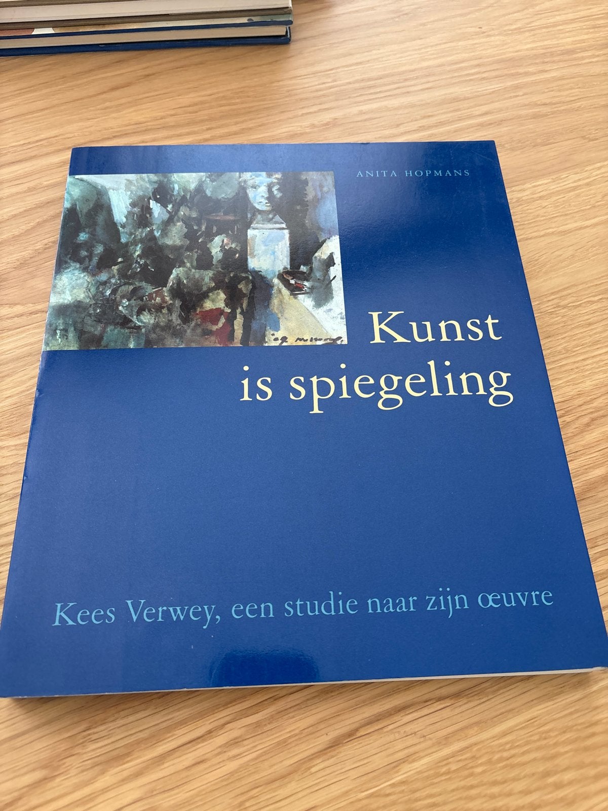 Kunst is spiegeling - Kees Verwey, een studie naar zijn oeuv, Verzenden, Zo goed als nieuw, Schilder- en Tekenkunst