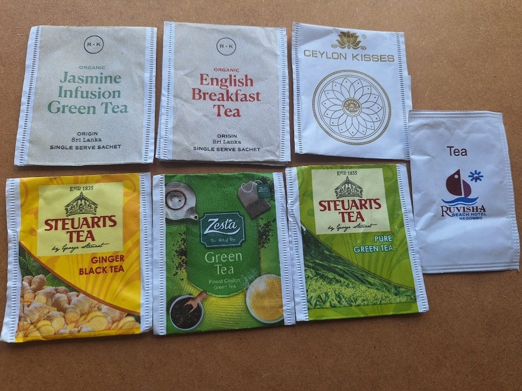 Theezakjes uit Sri Lanka, Ophalen of Verzenden, Theezakje(s)