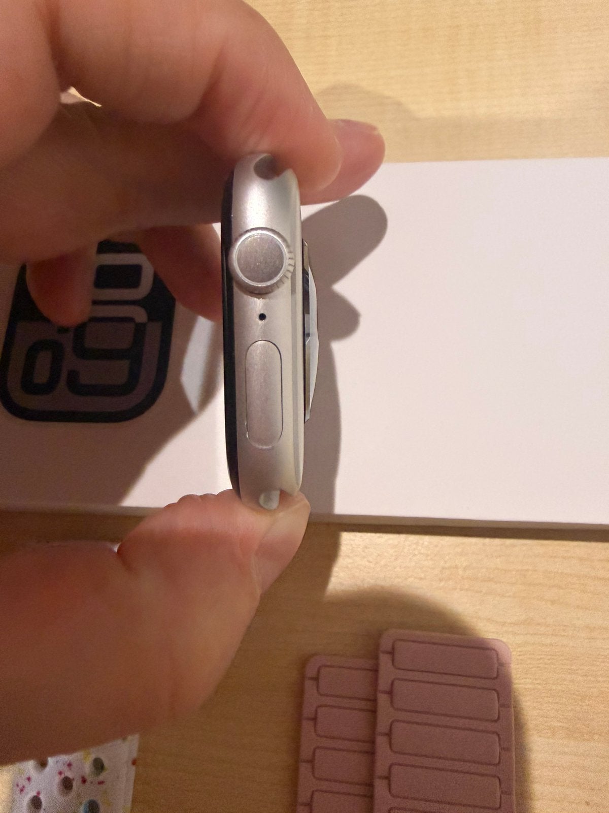 Apple Watch Series 10 46mm Zilver GPS + Cellular, Gebruikt, Hartslag, IOS, Ophalen of Verzenden