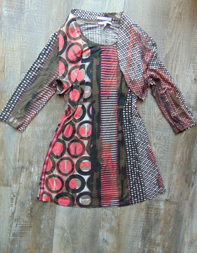 Setje Steilmann jurk + vest bruin maat 38 jurkje met vestje, Kleding | Dames, Maat 38/40 (M), Bruin, Ophalen of Verzenden, Boven de knie