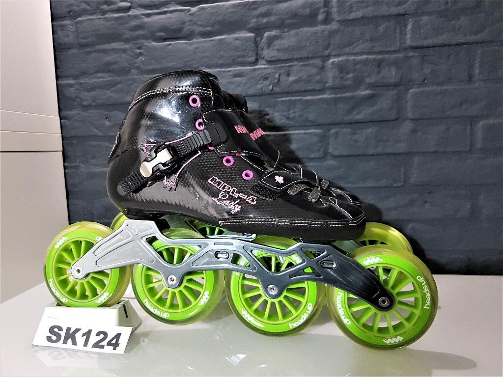 Maple MPL4 Lady Skeelers Skates 4x110 110mm Wielen Maat 46, Overige merken, Nieuw, Inline skates 4 wielen, Kinderen
