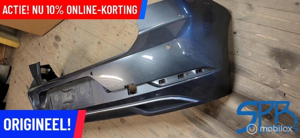 VW GOLF 7 7.5 VII FACELIFT LR7H ACHTERBUMPER 4x PDC SCHEUR!!, Gebruikt, Volkswagen, Ophalen of Verzenden, Volkswagen