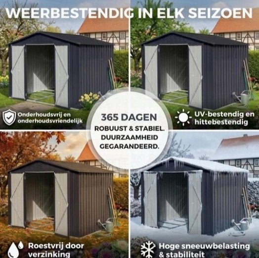 Albatros Profi gereedschapschuur XL, Schuur, Nieuw, Zonder ramen, Metaal